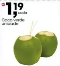 Frangolândia Coco verde unidade oferta