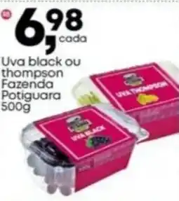 Frangolândia Uva black ou thompson Fazenda Potiguara oferta