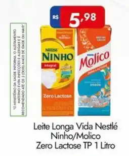 Supermercados Rondon Leite Longa Vida Nestlé Ninho/Molico Zero Lactose TP oferta