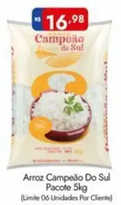 Supermercados Rondon Arroz Campeão Do Sul Pacote oferta