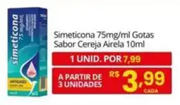 Supermercado Bem Barato Simeticona 75mg/ml Gotas Sabor Cereja Airela oferta