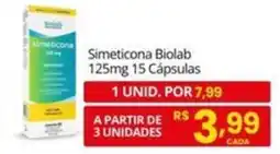 Supermercado Bem Barato Simeticona Biolab 125mg oferta