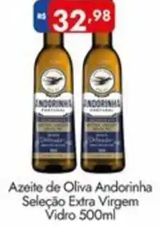 Supermercados Rondon Azeite de Oliva Andorinha Seleção Extra Virgem Vidro oferta