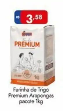 Supermercados Rondon Farinha de Trigo Premium Arapongas pacote oferta
