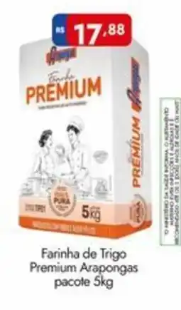 Supermercados Rondon Farinha de Trigo Premium Arapongas pacote oferta
