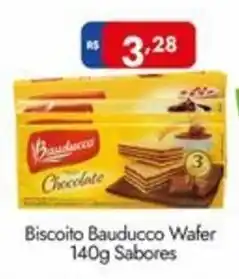 Supermercados Rondon Biscoito Bauducco Wafer Sabores oferta