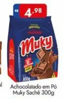 Supermercados Rondon Achocolatado em Pó Muky Sache oferta