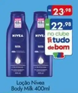 Supermercados Rondon Loção Nivea Body Milk oferta