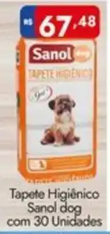 Supermercados Rondon Tapete Higiênico Sanol dog oferta