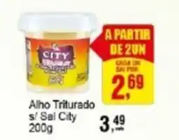 Negreiros Alho Triturado s' Sal City oferta
