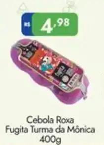 Supermercados Rondon Cebola Roxa Fugita Turma da Mônica oferta
