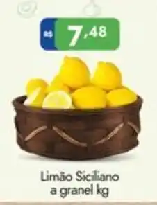 Supermercados Rondon Limão Siciliano a granel oferta