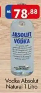 Supermercados Rondon Vodka Absolut Natural oferta