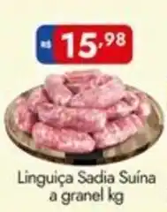 Supermercados Rondon Linguiça Sadia Suína a granel oferta