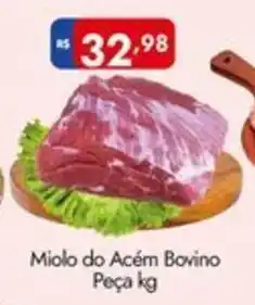Supermercados Rondon Miolo do Acém Bovino Peça oferta
