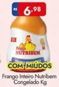 Supermercados Rondon Frango Inteiro Nutribem Congelado oferta