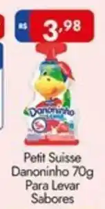 Supermercados Rondon Petit Suisse Danoninho Para Levar Sabores oferta