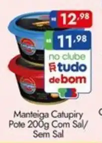 Supermercados Rondon Manteiga Catupiry Pote oferta