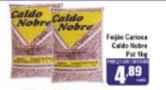 Higa's Supermercado Feijao Carioca Caldo Nobre Pct 1kg oferta