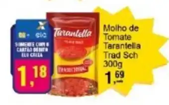 Negreiros Molho de Tomate Tarantella Trad Sch oferta