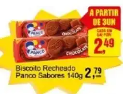 Negreiros Biscoito Recheado Panco Sabores oferta