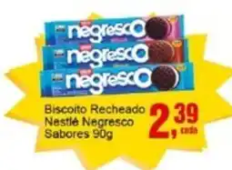 Negreiros Biscoito Recheado Nestlé Negresco Sabores oferta