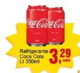 Negreiros Refrigerante Coca Cola Lt oferta