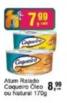 Negreiros Atum Ralado Coqueiro Oleo ou Natural oferta