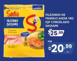 Rede Compras Filezinho de frango sadia iqf congelado sassami oferta