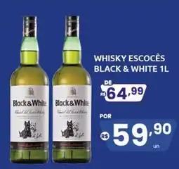 Rede Compras Whisky escocês black & white oferta