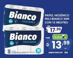 Rede Compras Papel higiênico mili bianco 30m oferta