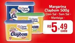 Supermercados Rondon Margarina Claybom oferta