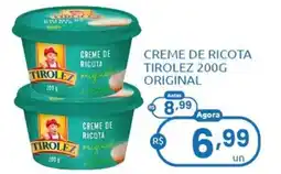 Rede Compras Creme de ricota tirolez original oferta