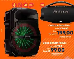 Cybelar Caixa de Som Polivox oferta