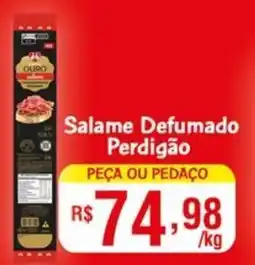 Supermercados Rondon Salame Defumado Perdigão oferta