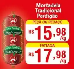 Supermercados Rondon Mortadela Tradicional Perdigão oferta