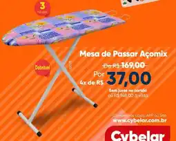 Cybelar Mesa de Passar Açomix oferta