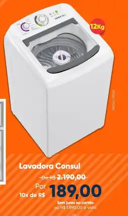 Cybelar Lavadora Consul oferta