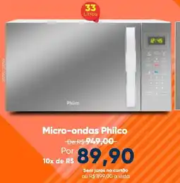 Cybelar Micro-ondas Philco oferta