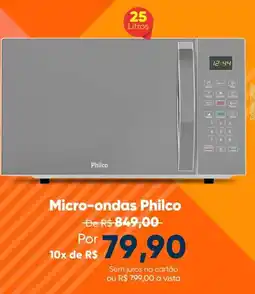 Cybelar Micro-ondas Philco oferta
