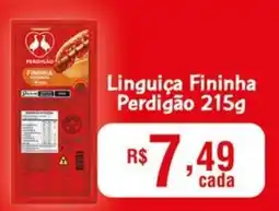 Supermercados Rondon Linguiça Fininha Perdigão oferta