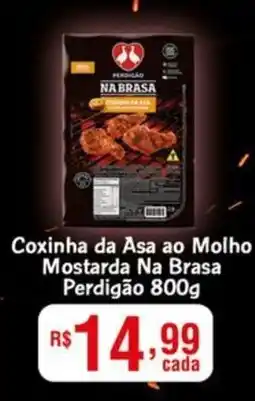 Supermercados Rondon Coxinha da Asa ao Molho Mostarda Na Brasa Perdigão oferta