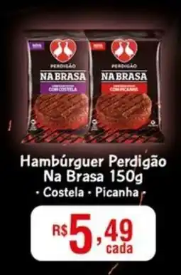 Supermercados Rondon Hambúrguer Perdigão Na Brasa oferta