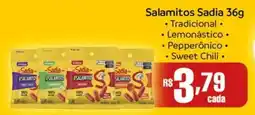 Supermercados Rondon Salamitos Sadia oferta