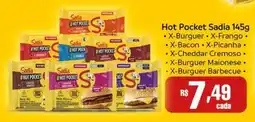 Supermercados Rondon Hot Pocket Sadia oferta