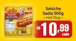 Supermercados Rondon Salsicha Sadia oferta