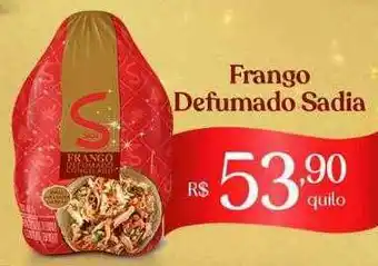 Bahamas Supermercados Frango Defumado Sadia oferta