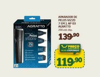Cooper Aparador De Pelos Vizzo 7 Em 1 Ap 03 Agratto oferta
