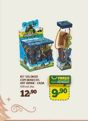 Cooper Kit Soldado Com Bonecos Art Brink oferta