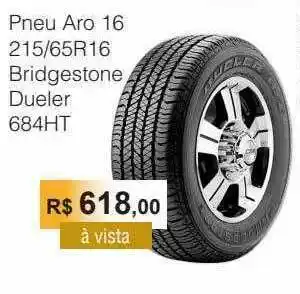 Copercana Pneu Aro 16 215 65r15 Bridgestone Dueler 684ht oferta